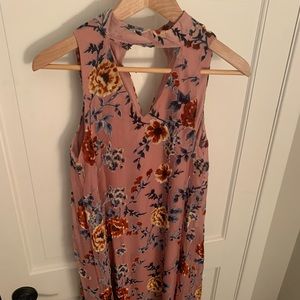 Nordstrom pink textured dress